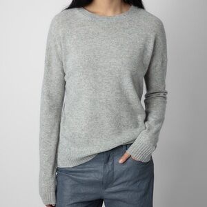 NWOT Zadig & Voltaire Cici Patch Sweater